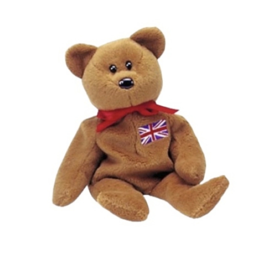Britannia The Bear Original Retired Ty Beanie Baby